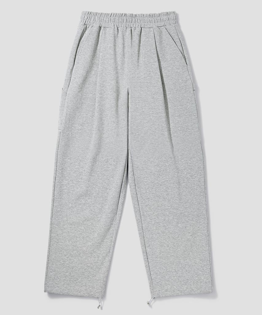 AGOD Carpenter Daimaru Sweat Wide Pants [Gray]