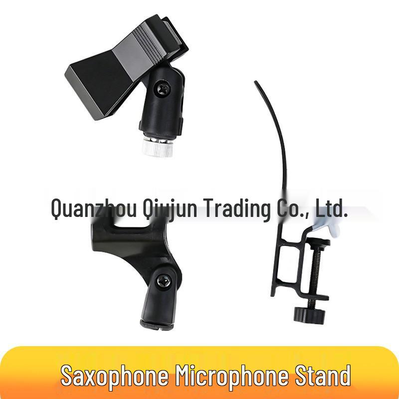 Saxophone Mic Stand & Holder for Alto, Tenor, Soprano