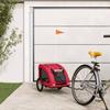 VidaXL Pet Bicycle Trailer Red 93957