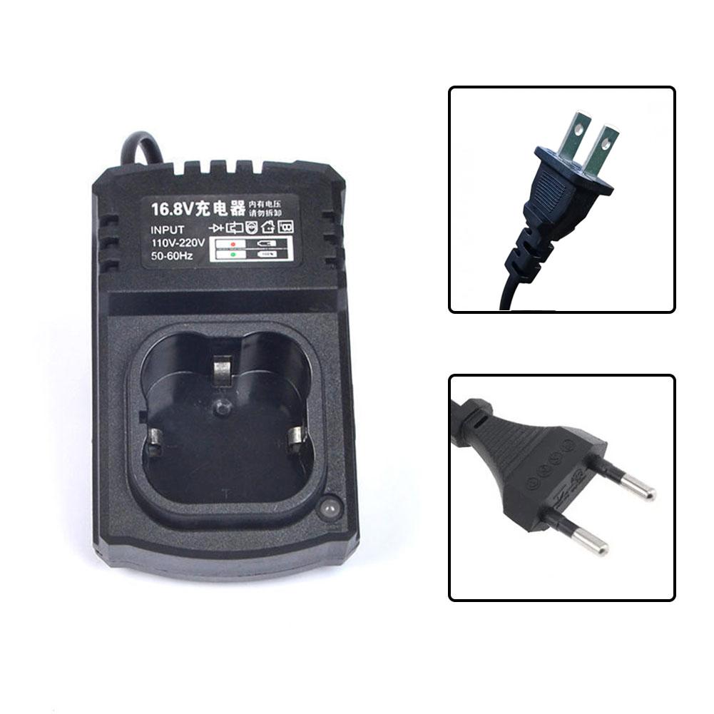 16.8V DC US/EU Li-ion Rechargeable Charger Support 110-240V For Electrical Drill Screwdriver Lithium Battery Adapter Power Tool
