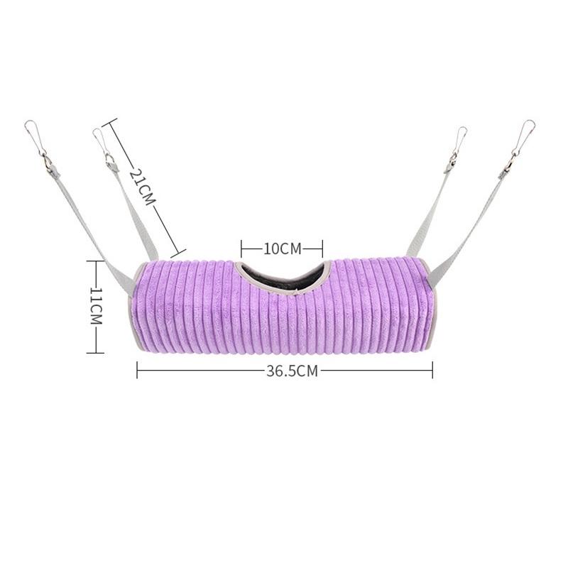 Hamster Hammock Ferret Hide Tunnel Warm Rat Hammock for Rodents Rats Accessories Rodent Hammock for Rat XCW05