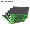8Pcs Double Sided Sponge Sanding Pads Portable Car Furniture Polishing Assorted Grits 120 To 1500