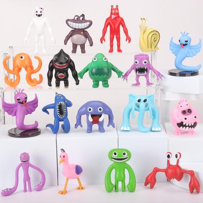 9 stuks/set Garten of Banban Actiefiguur Speelgoed PVC Spel Nabnab Hunter Tim Silent Steve Pluche Poppen Kinder Verjaardagscadeaus
