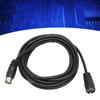 6 Pin DIN Male To Female Cable Sound Data Signal Connection Extension Cord for Digital Sound Devices
