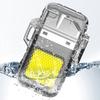 Multi-Function Electric Wire Lighter Waterproof With Emergency Keychain Light Portable Mini Rechargeable Cigarette Lighter