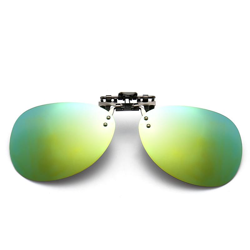 Polarized Frog Clip-On Sunglasses: Photochromic & Night Vision Goggles for Drivers