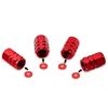 Hub Caps 4Pcs Metal Car Wheel Tire Valve Caps Stem Covers Accessories For Alfa Romeo 4C 159 Spider Giulia Giulietta 166 Mito AutGQ7