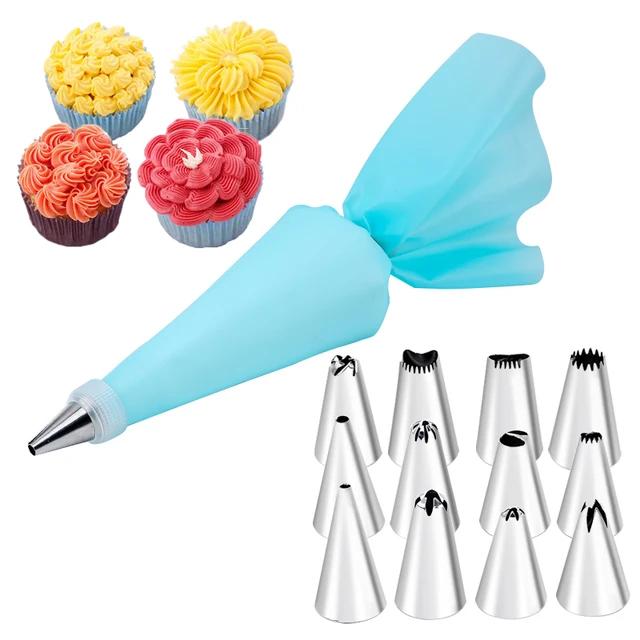 New 14/26/29 Pcs Set Cream Nozzles Pastry Tools Accessories For Cake Decorating Pastry Bag Kitchen Bakery Confectionery Equipmen