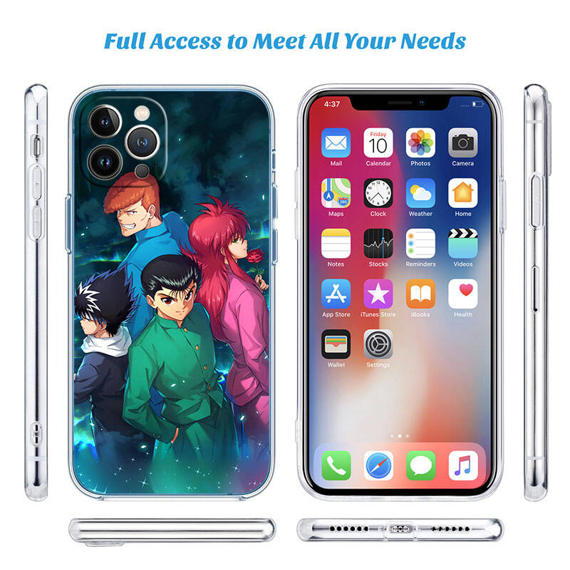 MH156 Yu Yu Hakusho Phone Case for Motorola Edge 20 30 S30 40 50 Fusion Lite Plus Pro Neo Ultra One Power Action Macro Hyper Vision Zoom