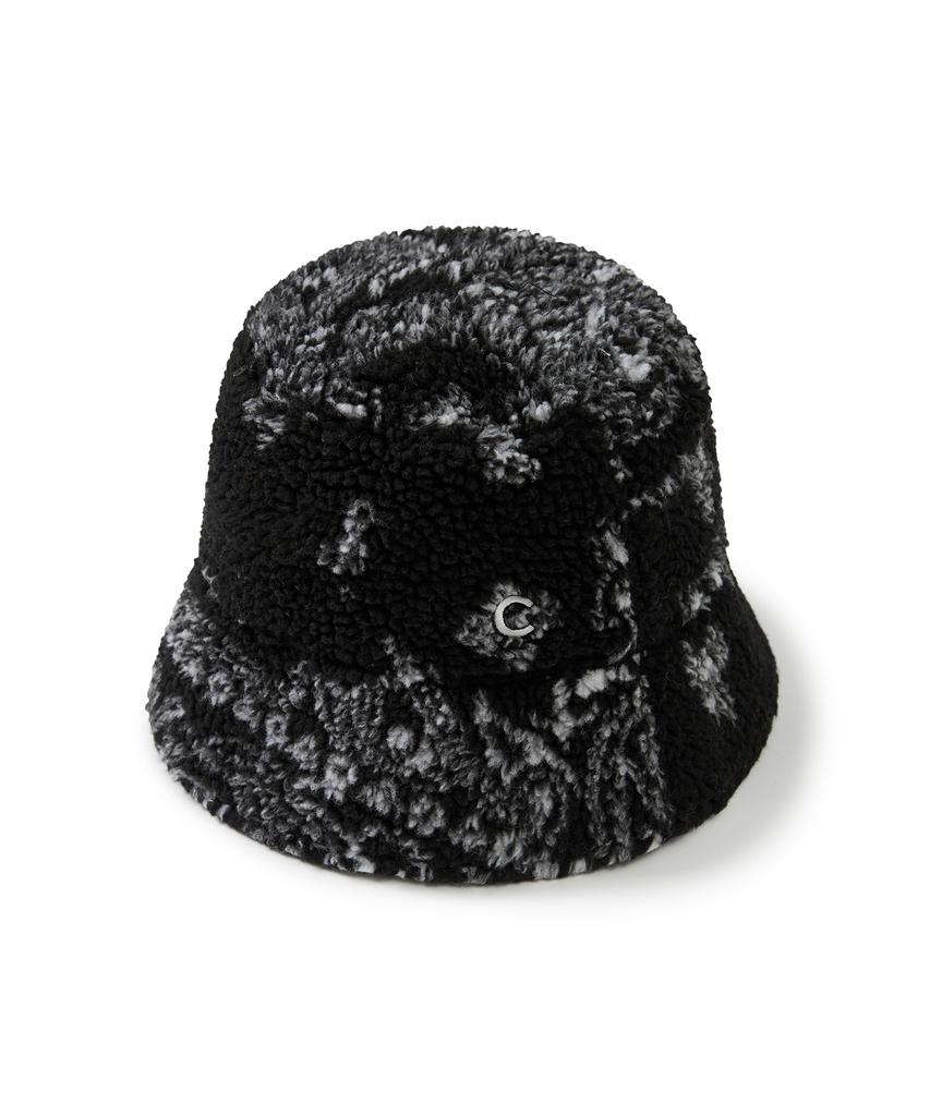CLOVE [24Fw Clove] Bandana Bucket Hat (Black)