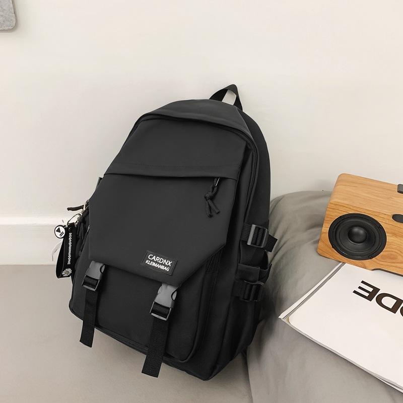 New backpack men's fashion schoolbag women's neutral backpack large capacity junior high school student schoolbag travel backpack