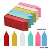 600pack Colorful Garden Sign with Spiked Bottom Plastic Waterproof Hanging Label for Secure Placement in Soil or Pots