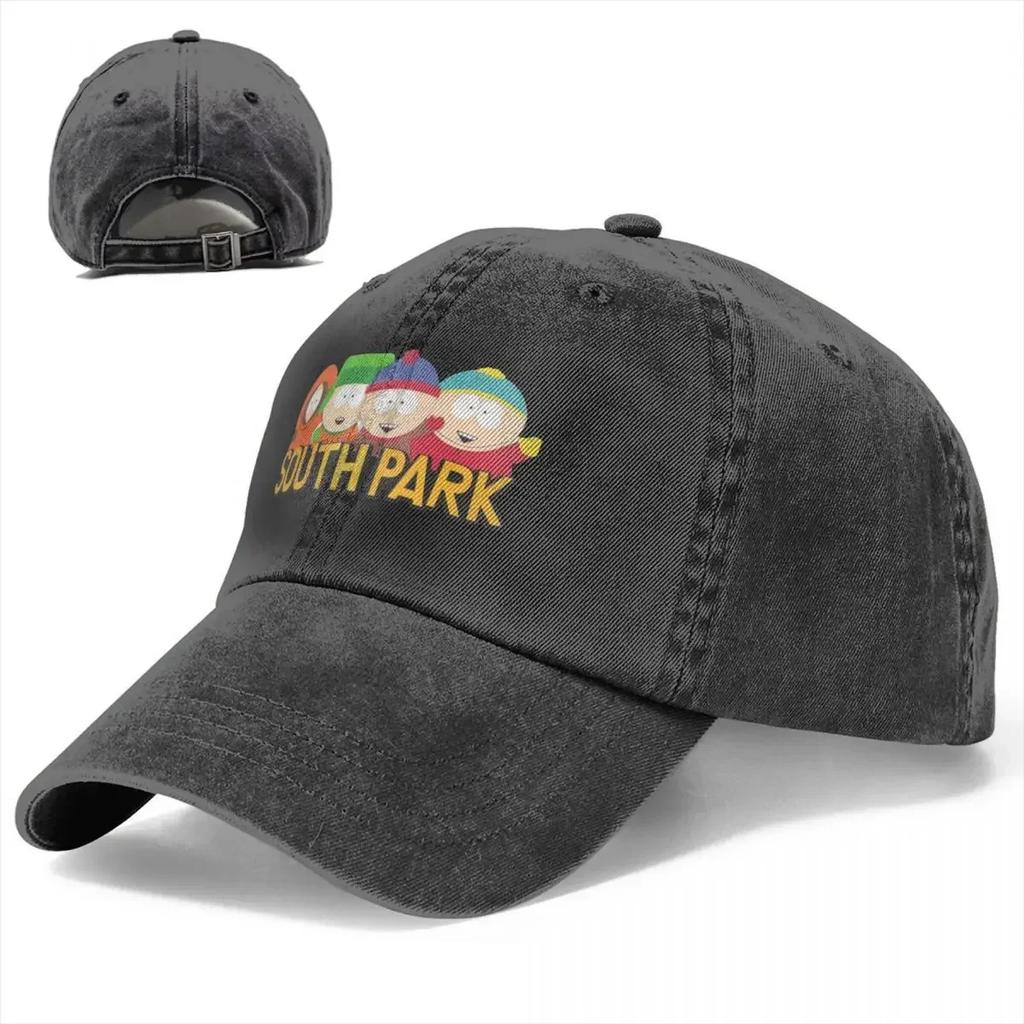 SouthparkS Cartoon Anime Unisex WoUnisex Baseball Cap Distressed Washed Caps Hat Classic Outdoor Summer Snapback Cap
