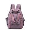 Super Mini Canvas Small Backpack Women's Lightweight Mobile Phone Bag Leisure Travel Student Small Backpack Tide