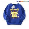 Girls' Top Kids Pudding Dog Printed Pullover Autumn Fashion Long Sleeve T-Shirt