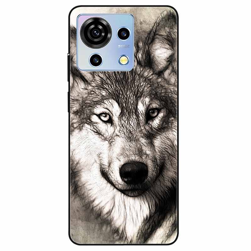 For ZTE Blade V50 Vita Case Phone Cover Shockproof TPU Soft Silicone Fundas for ZTE Blade V50 Vita V50Vita 6.75 Luxury Astronaut