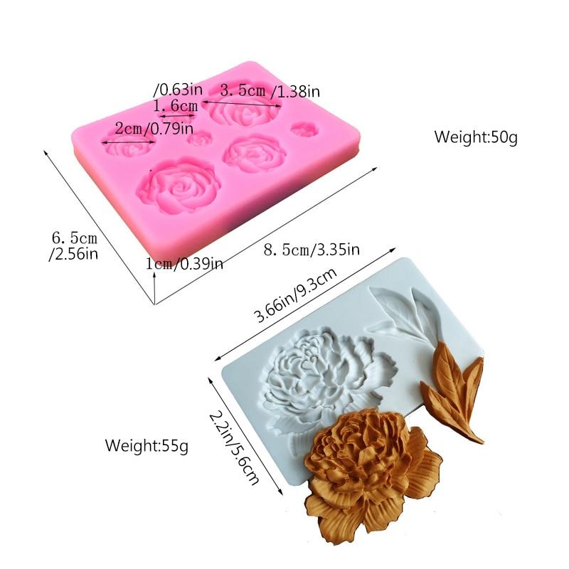 1 buc silicon mucegai floare mucegai mucegai tort copt mucegai mucegai ciocolată mucegai floare mucegai mucegai silicon