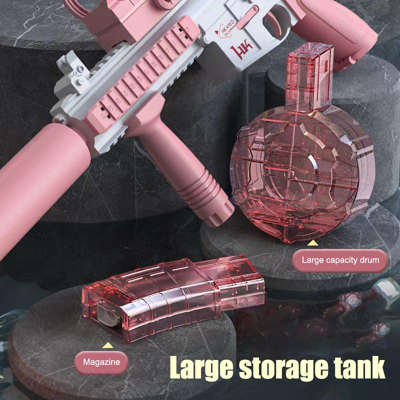 Large Capacity Water Spray Gun Summer Entertainment Water Gaming Toy Fully Automatic Water Gun Outdoor Swimming Pool Toys
