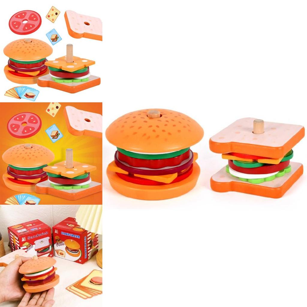 Burger Food Model Toy For Kids