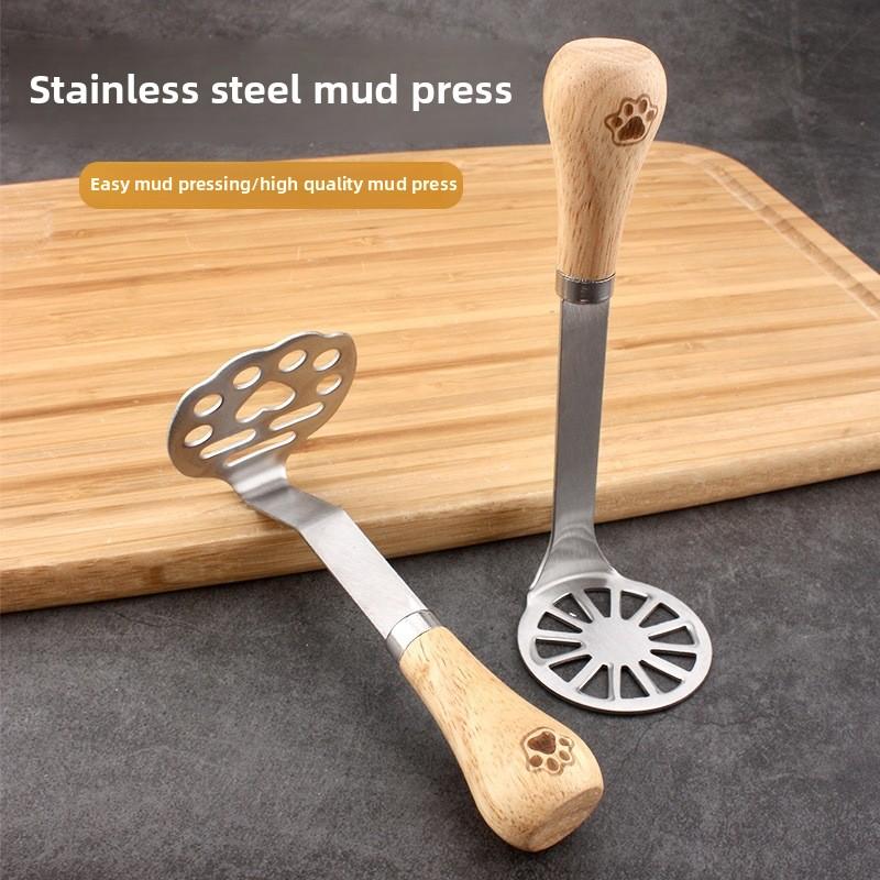 Little Bear Puree Press, a food-grade stainless steel puree pressing tool, a potato puree pressing device