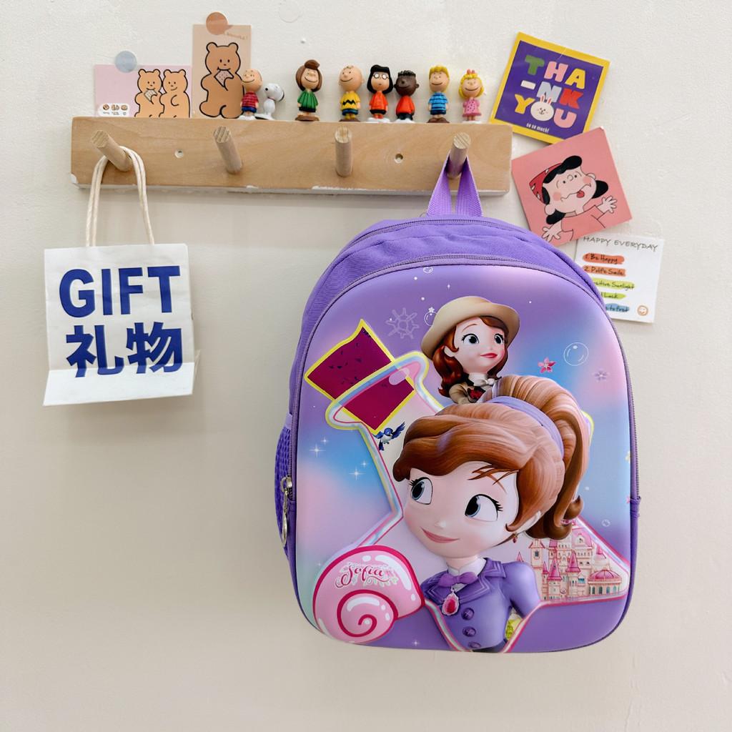 Adorable Cartoon Nylon Toddler Backpack Lightweight Spinal Protection For School