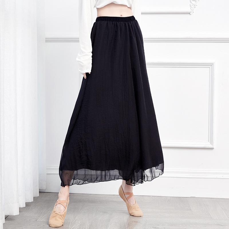 Flowy Women's Ethnic Jazz Dance Skirt Pants