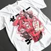 T-shirt en Coton Imprimé Manga Darling in the Franxx Zero Two Hiro Vintage Hommes Femmes Tee Été Décontracté Mode Vêtements Hauts Streetwear Haute Qualité