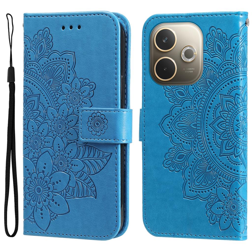 For Oppo A5 Pro 5G/A5 Vitality Edition Case Floral Pattern PU Leather Wallet Stand Phone Cover