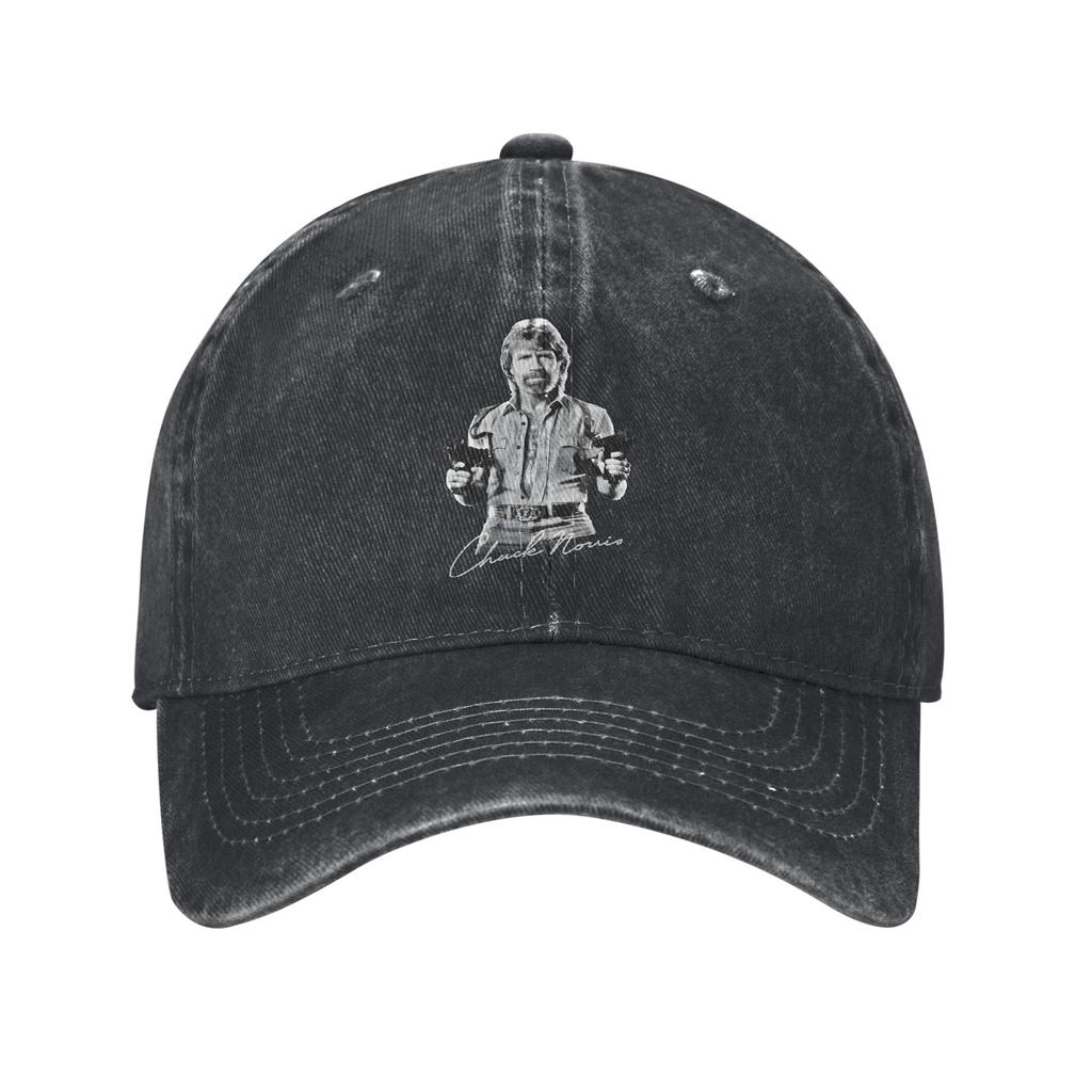 Vintage Remember Chuck Norris Baseball Cap For Men Women Distressed Cotton Snapback Hat Outdoor Workouts Unstructured Soft Hat