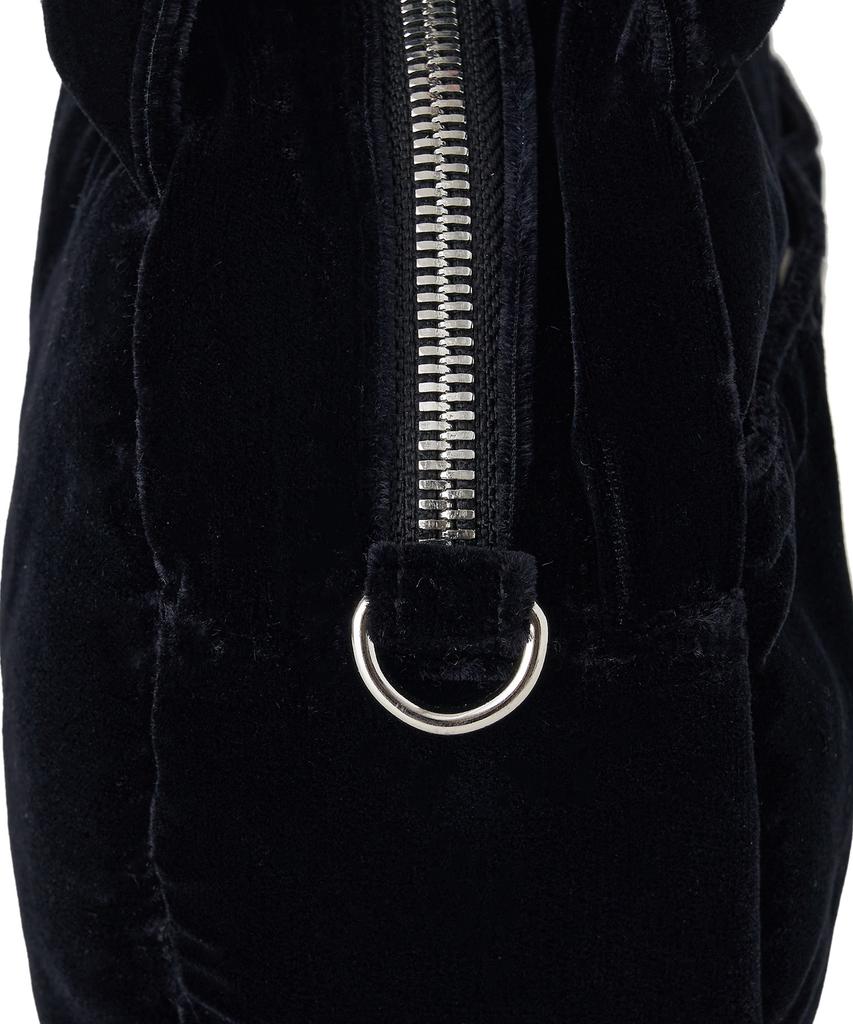 Lee Velvet Mini Bowling Bag Black