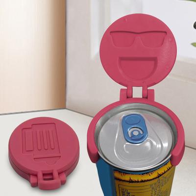 Wiederverwendbarer Getränkedeckel aus Kunststoff für Soda-, Bier- und Saftdosen, staubdicht, tragbarer Getränkedosendeckel, kreatives Geschenk für Zuhause, Restaurant und Büro