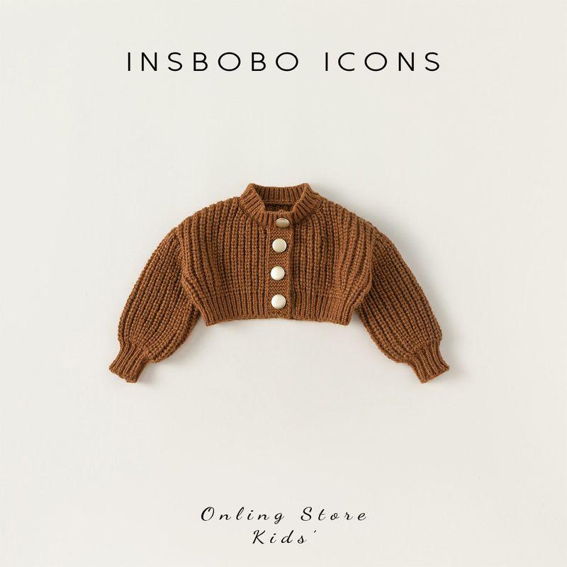 Insbobo Girls  Spring Outfit Set 2026 New Spring Fashionable and Stylish Girls  Outfit Children s Skirt Two-Piece Set Brown 100
