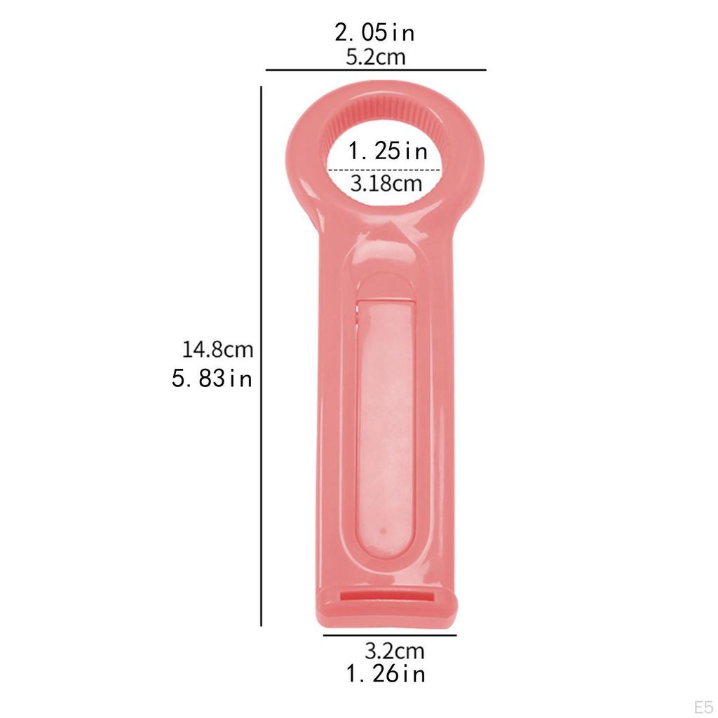2 in 1 Bottle Opener Can Easy to Use Versatile Novelty Non Slip Grip for Picnic Kitchen
