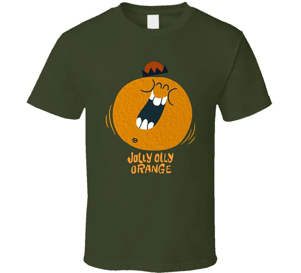 

Jolly Ollie Orange Funny Face Drink Mix T Shirt S