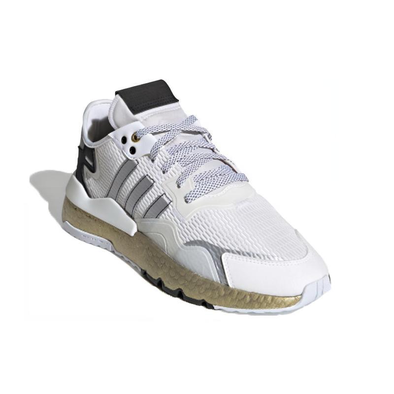adidas Nite Jogger White Gold Metallic Sneakers FW6147