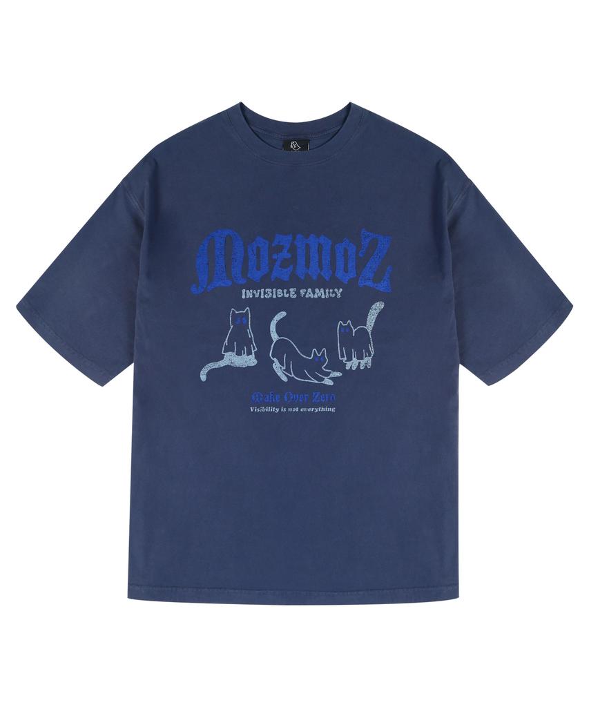 MOZMOZ [Set] Graphic Pigment Oversized Short Sleeve T-Shirt Part01