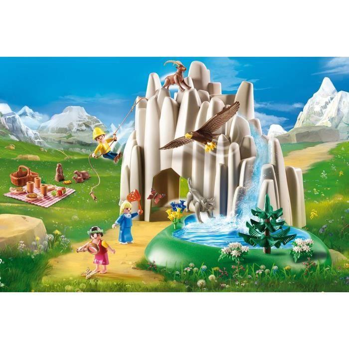 PLAYMOBIL 70254 - Heidi - Heidi, Peter Et Clara Au Lac De Cristal