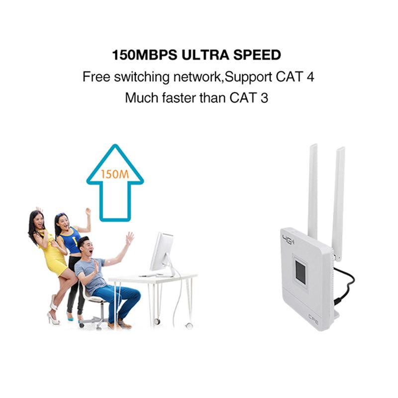 CPF903 4G LTE Wireless Router with SIM Slot for Home & Office