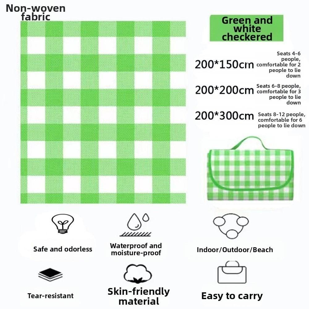 Moisture-proof Picnic Mat Beach Mat Foldable Pearl Cotton Aluminum Film Mat