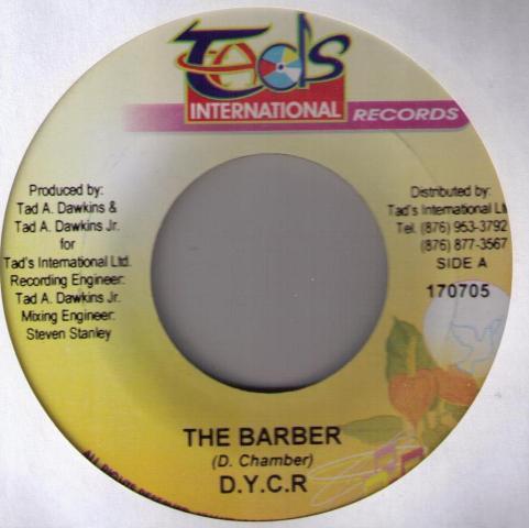 

7inch Record DYCR The Barber 170705 Tads Internati Jamaica Reggae Ska Dub Used