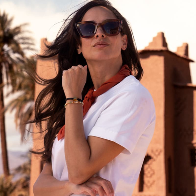 PIG & HEN (Women's) Billy Bracelet - Black X Gold