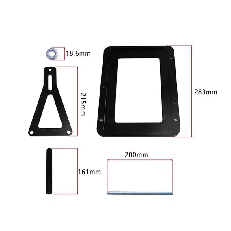 Battery Tray Mount Bracket Universal For Optima Trunk Relocation Box Battery Hold Down