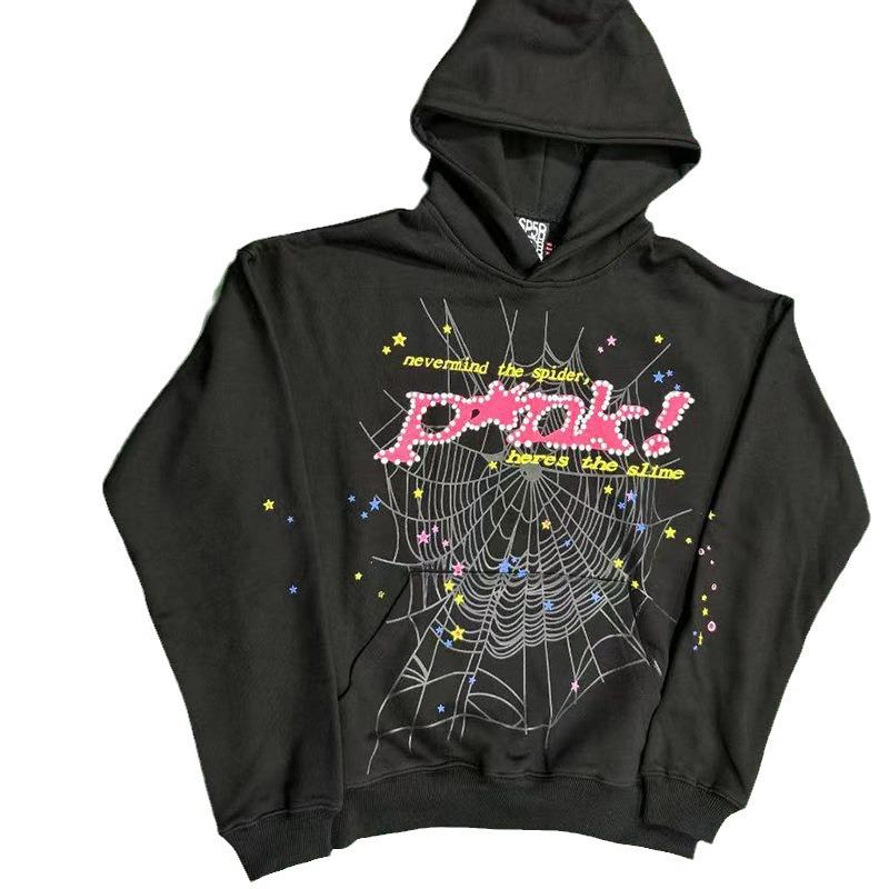 Sp5der Hoodie: Young Thug Spinnennetz-Stil Hip-Hop Sweatshirt-Set