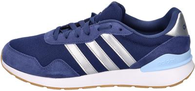 Tênis Run 60s 4.0 Feminino azul marinho/prata metálico/azul