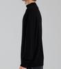 Beoteunseoul Wool Blend Mock Neck Knit (Black)