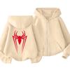 Kids Hooded Pullover Long Sleeve Jacket Trendy Outerwear for Boys and Girls