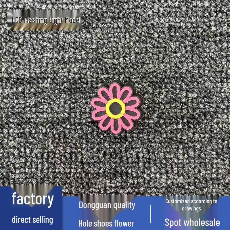 LED Blinkende Blumen Schuhanhänger - Leuchtende Schuhdekorationen