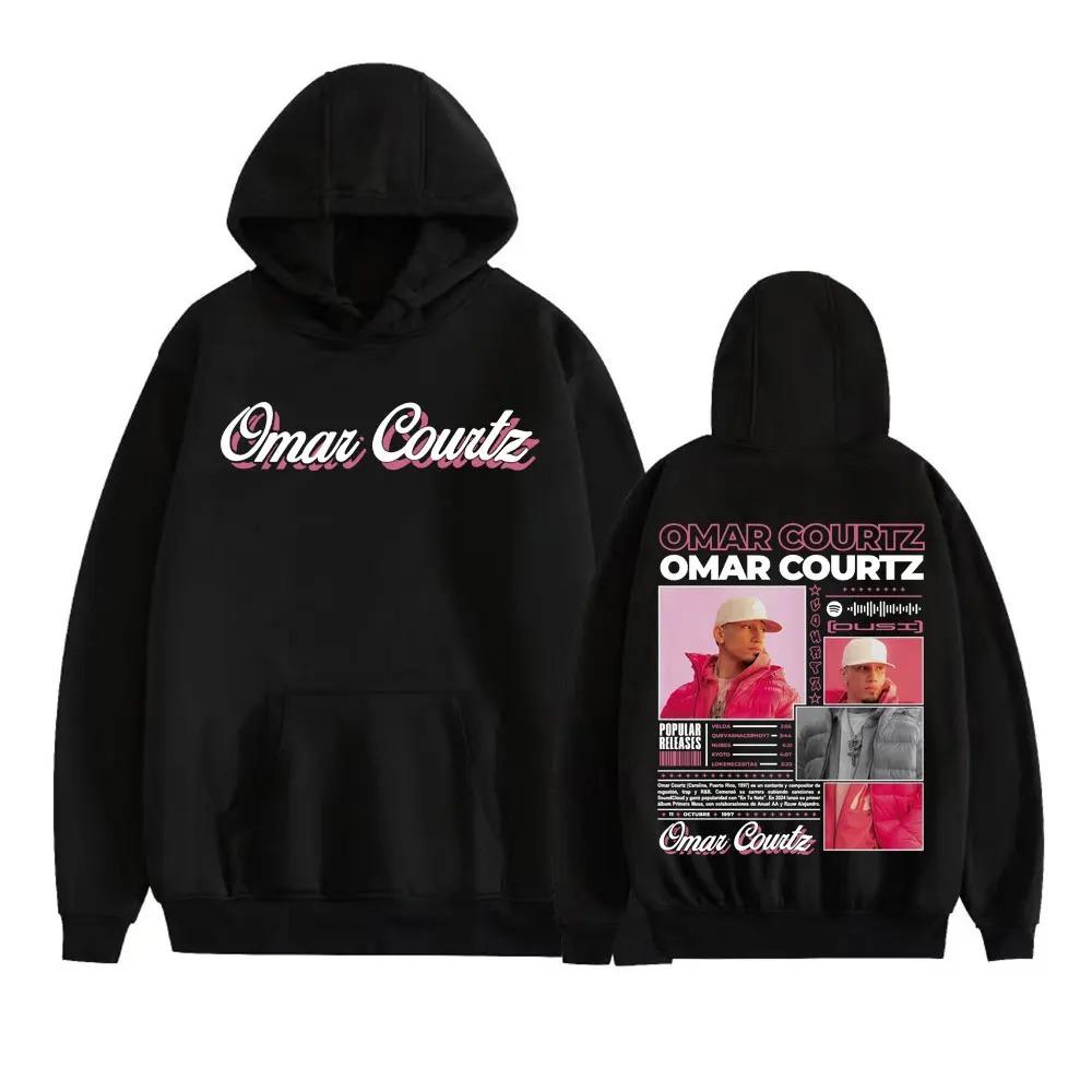 Omar Courtz Primera Musa Grafické mikiny Pánské Dámské Hip Hop Mikina Oversize Harajuku Streetwear Fleecový Teplý Pulovr Tepláková souprava Dámské Pánské Oblečení