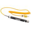 K Type Handheld Surface Thermocouple Probe Straight Shank Thermocouple Probe Replacement