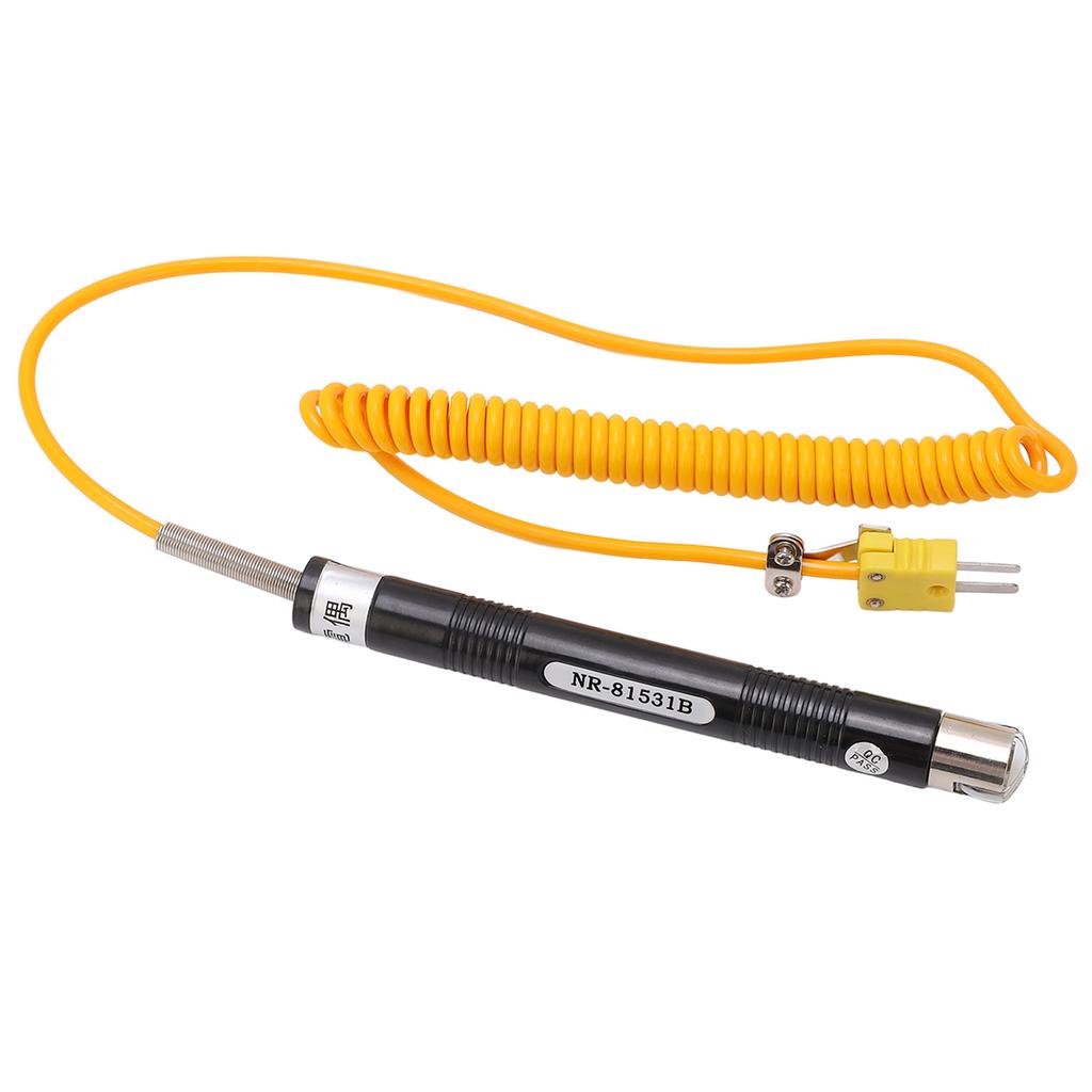 K Type Handheld Surface Thermocouple Probe Straight Shank Thermocouple Probe Replacement